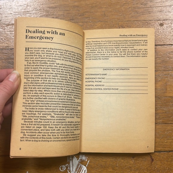 1988 Emergency First Aid for Dogs - Picture 6 of 7